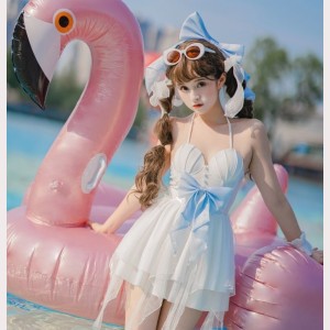 Mermaid Lolita Style Swimsuit by Letters From Unknown Stars (LU01)